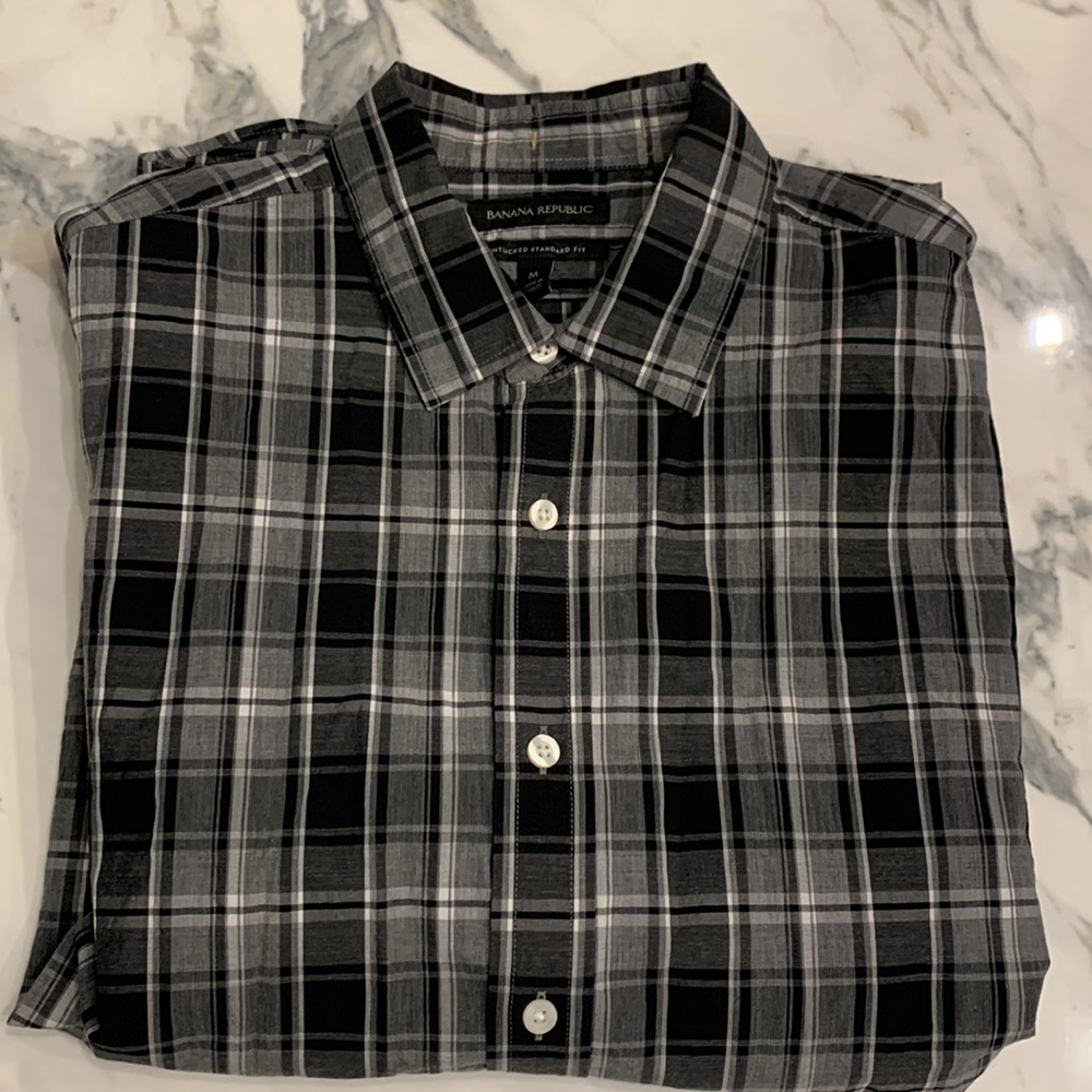 BR plaid shirt